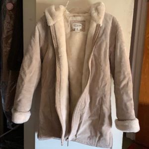 Super warm washable suede Saint johns bay jacket